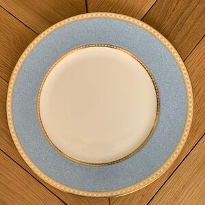 Wedgwood Ulander Powder Pale Blue Dinner Plate
